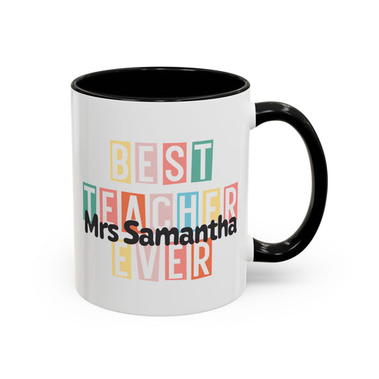 Personalized Best Teacher Ever Mug