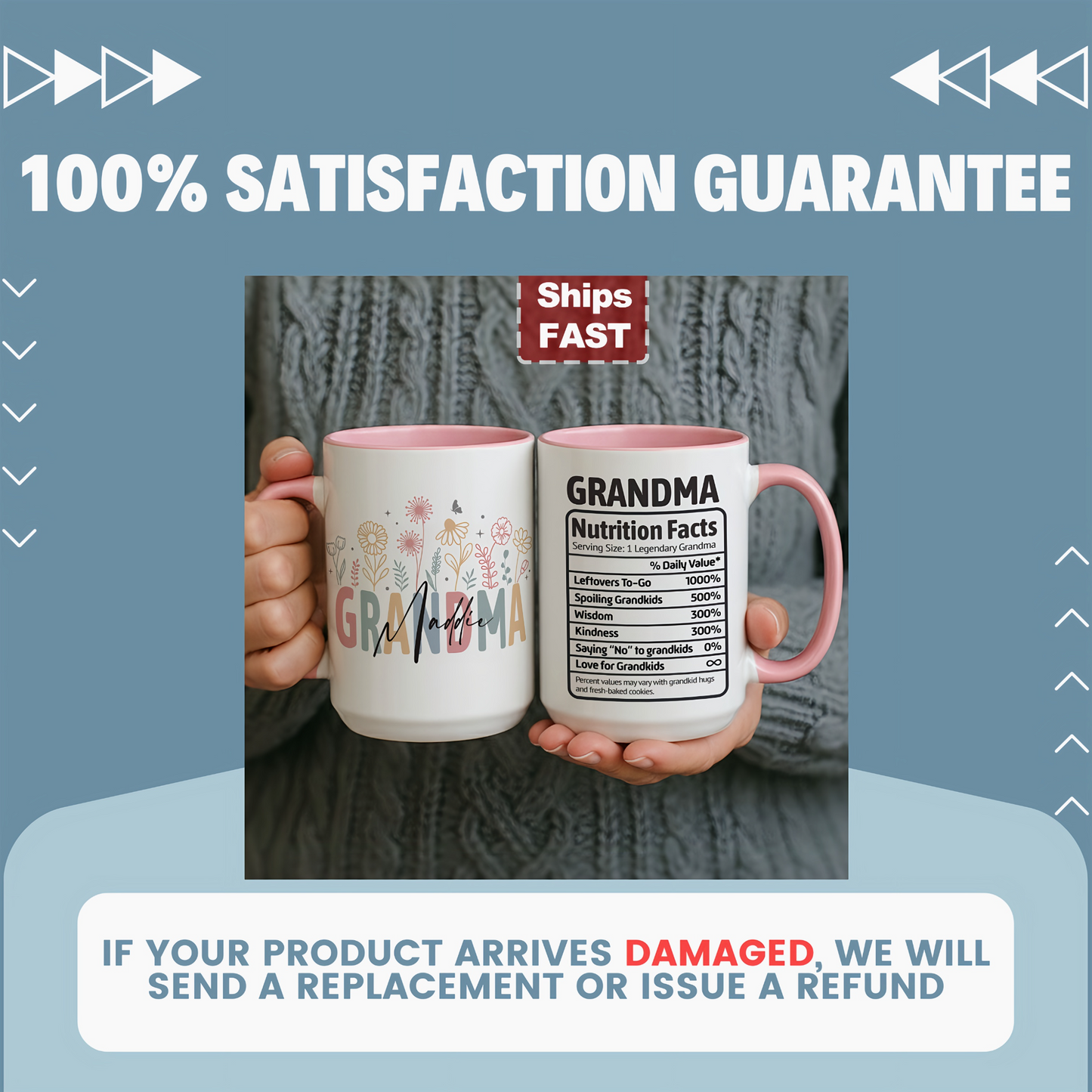 Personalized Grandma Mug