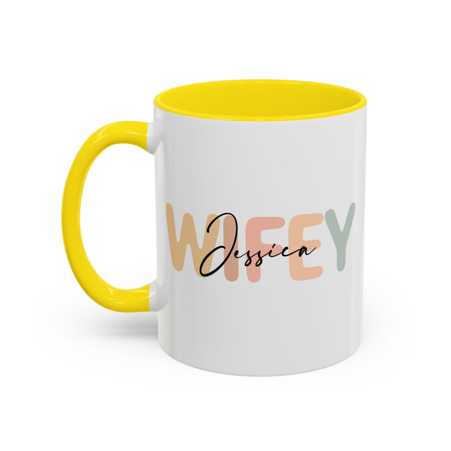 Custom Wifey Nutrition Facts Mug