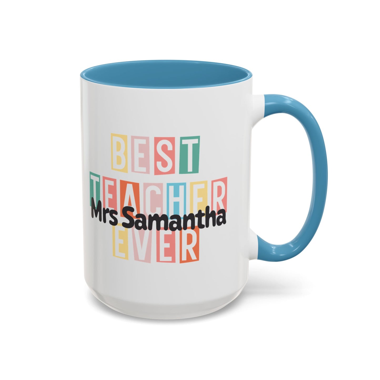 Personalized Best Teacher Ever Mug