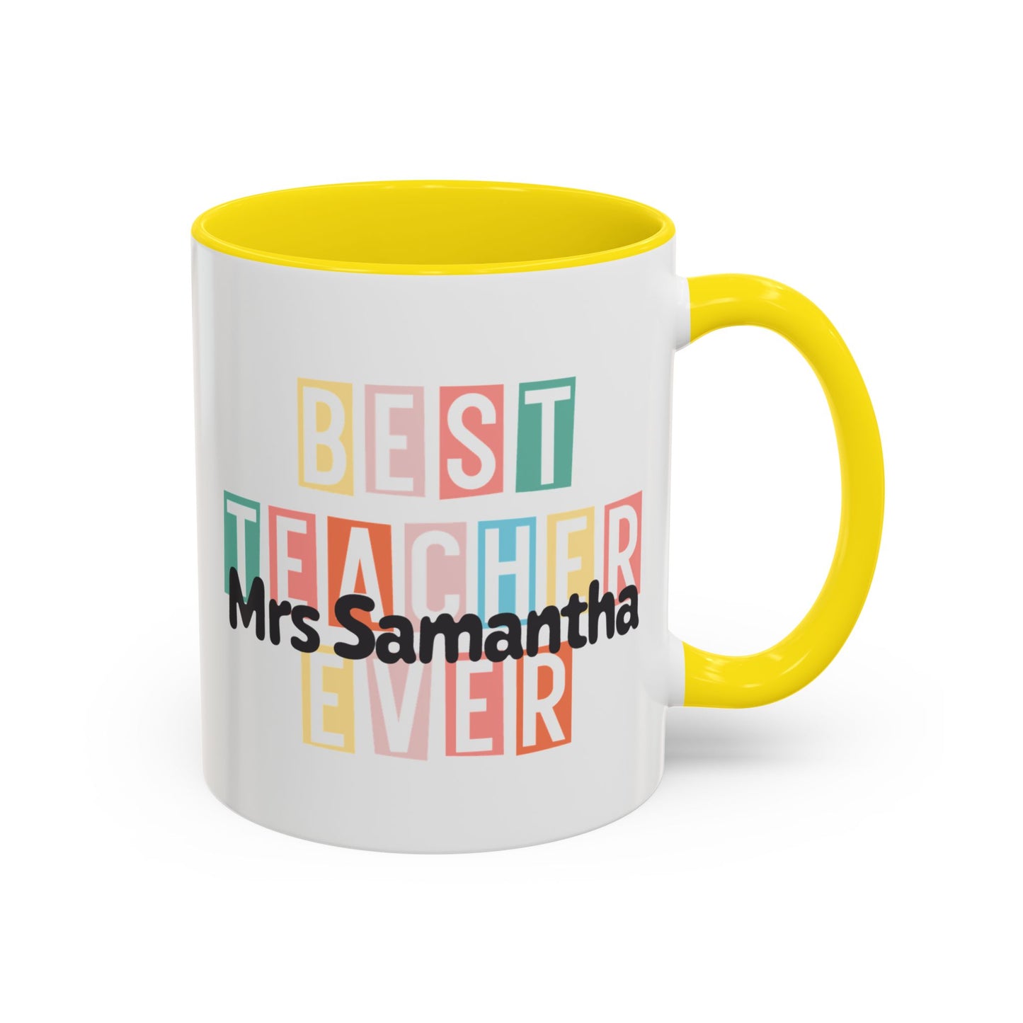 Personalized Best Teacher Ever Mug