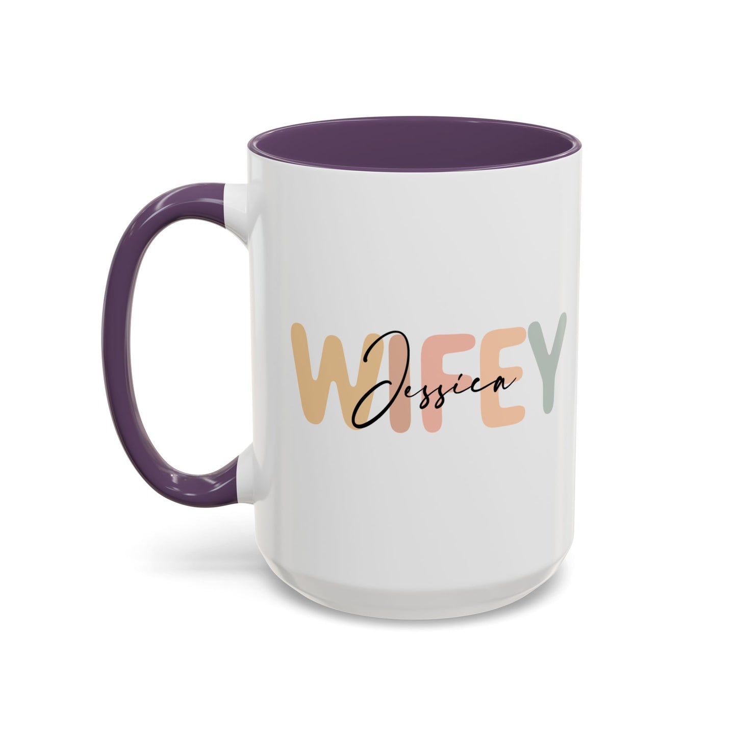 Custom Wifey Nutrition Facts Mug