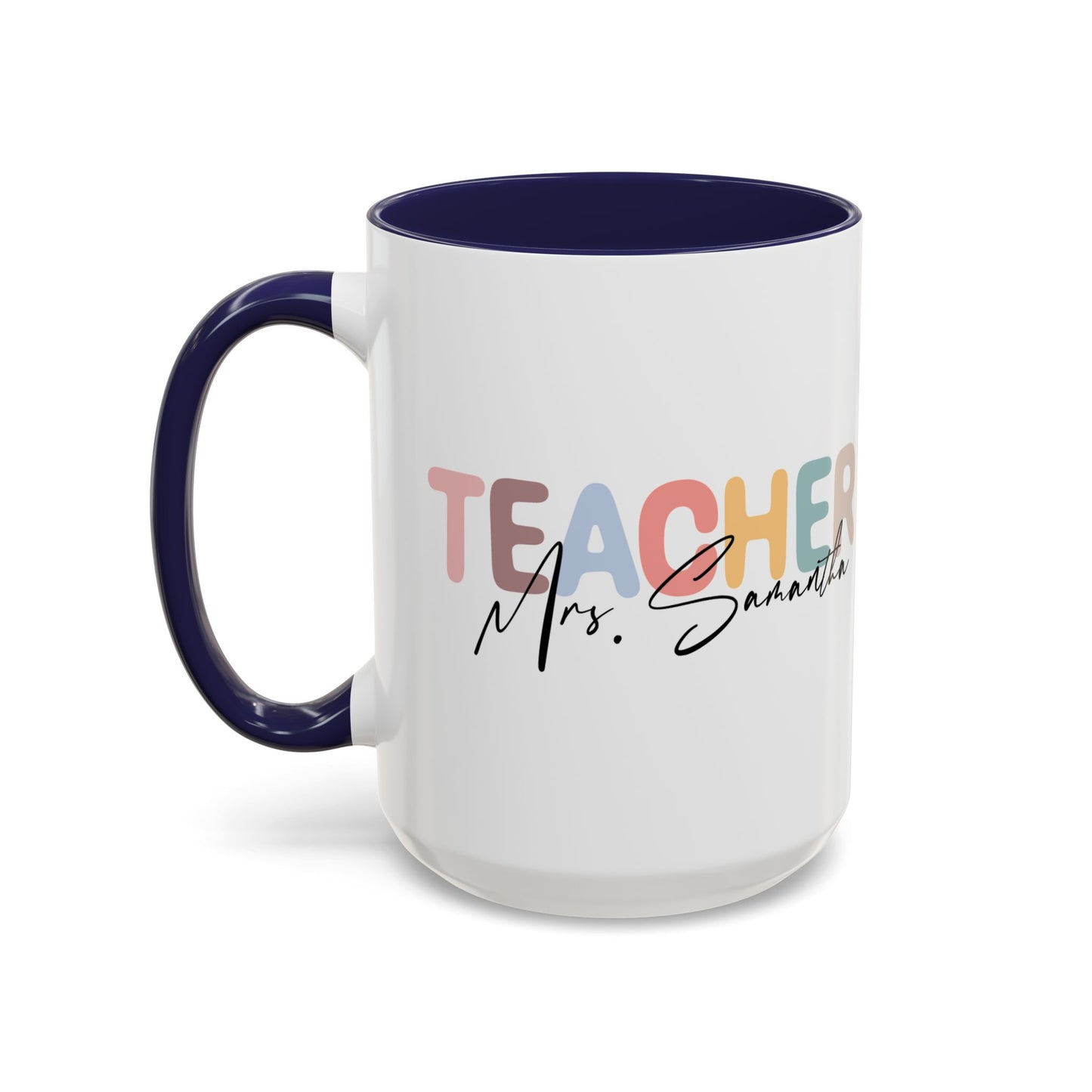 Personalized Teacher Nutrition Facts Mug