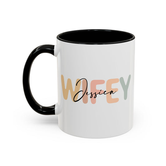 Custom Wifey Nutrition Facts Mug