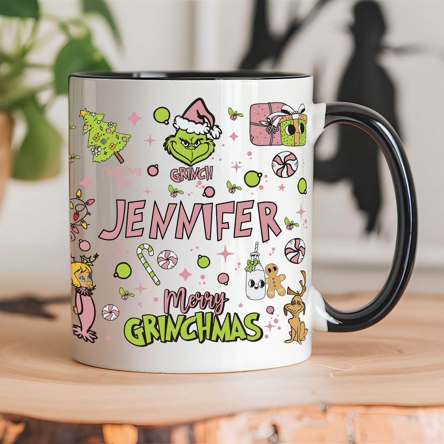 Personalized Merry Grinchmas Mug