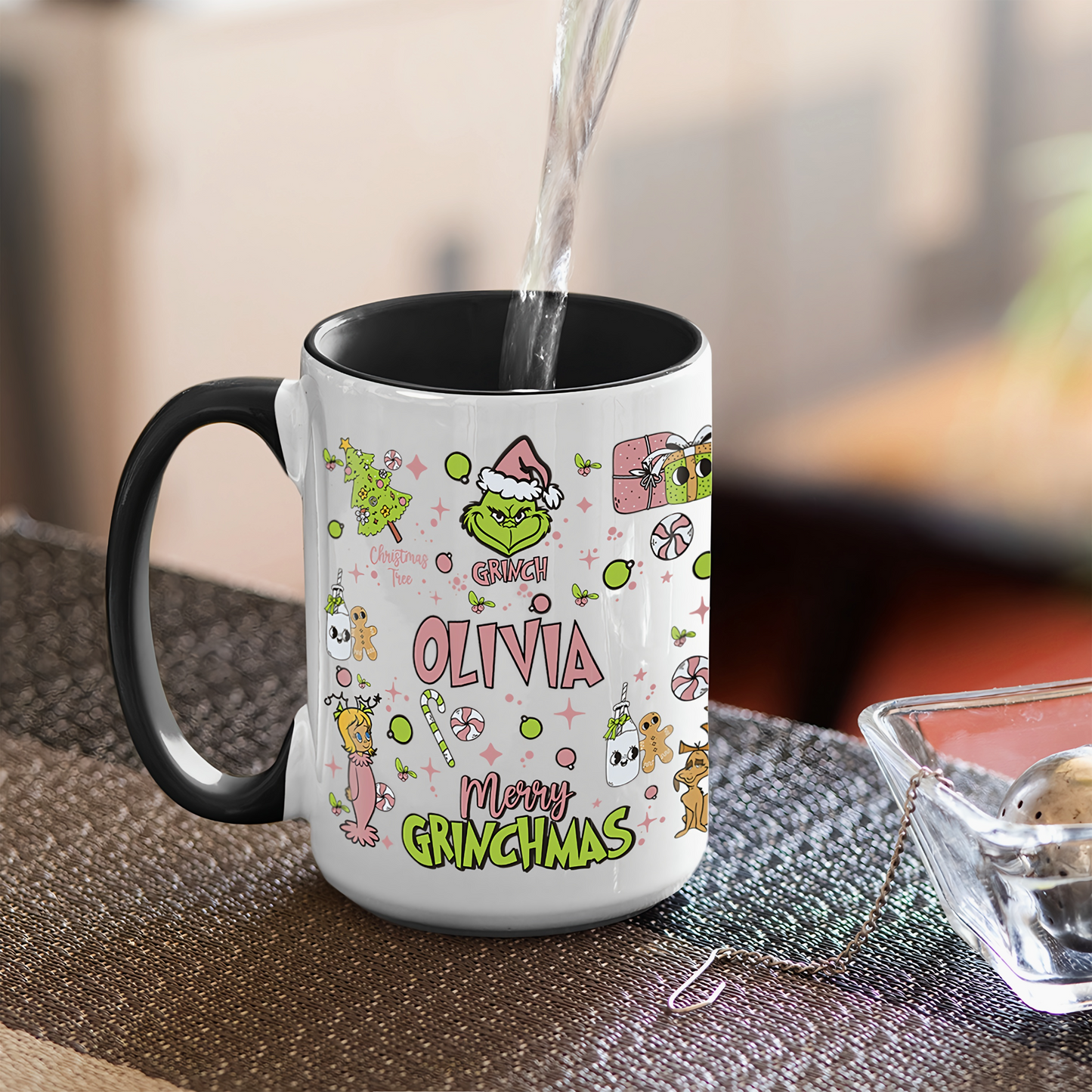 Personalized Merry Grinchmas Mug