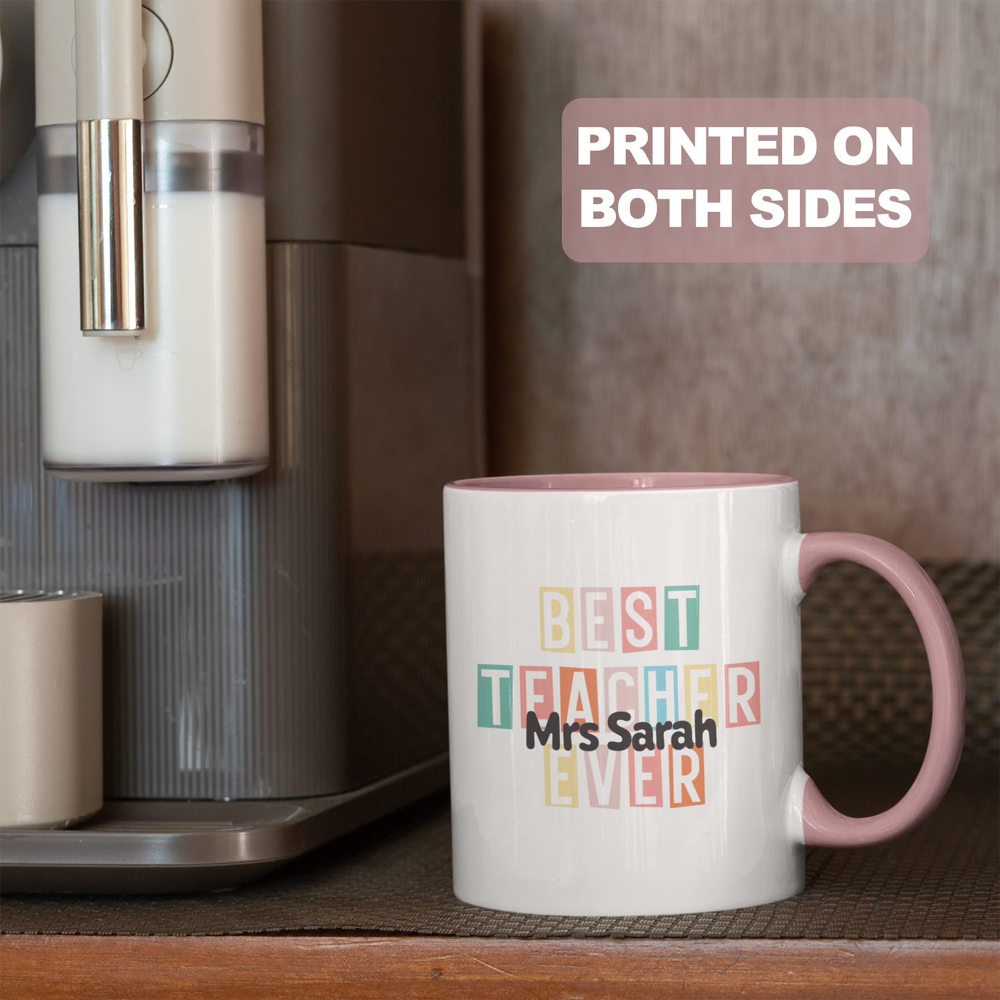 Personalized Best Teacher Ever Mug