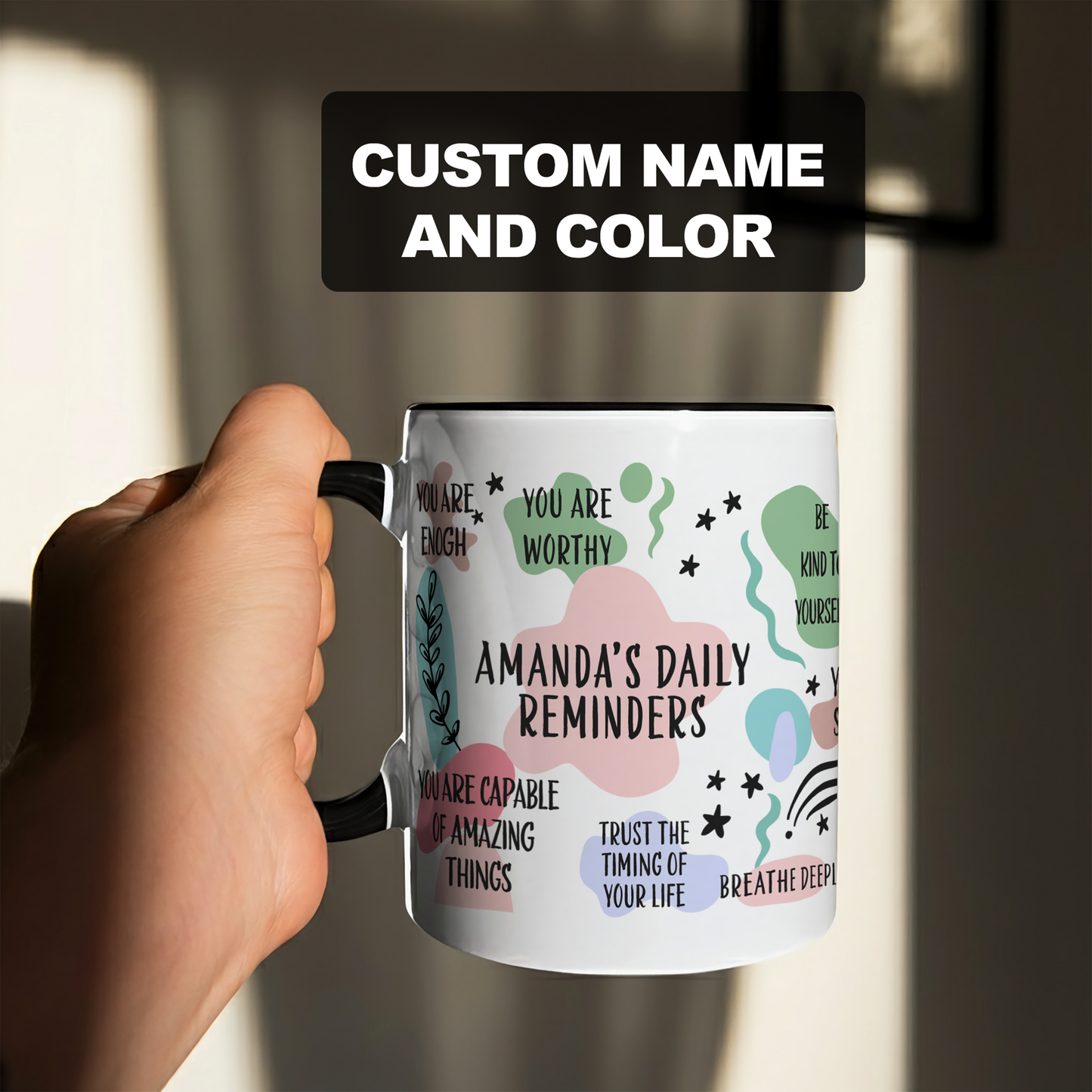 Personalized Daily Reminders Mug