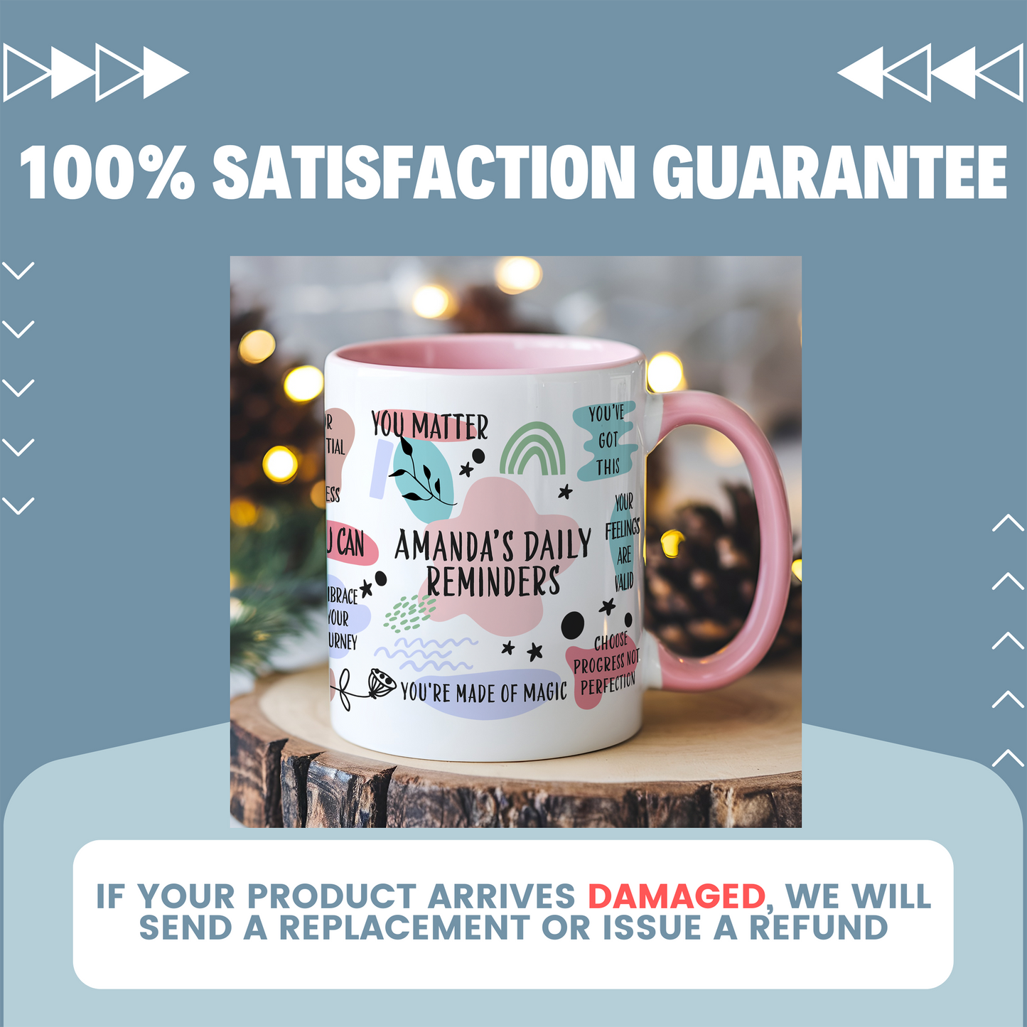 Personalized Daily Reminders Mug