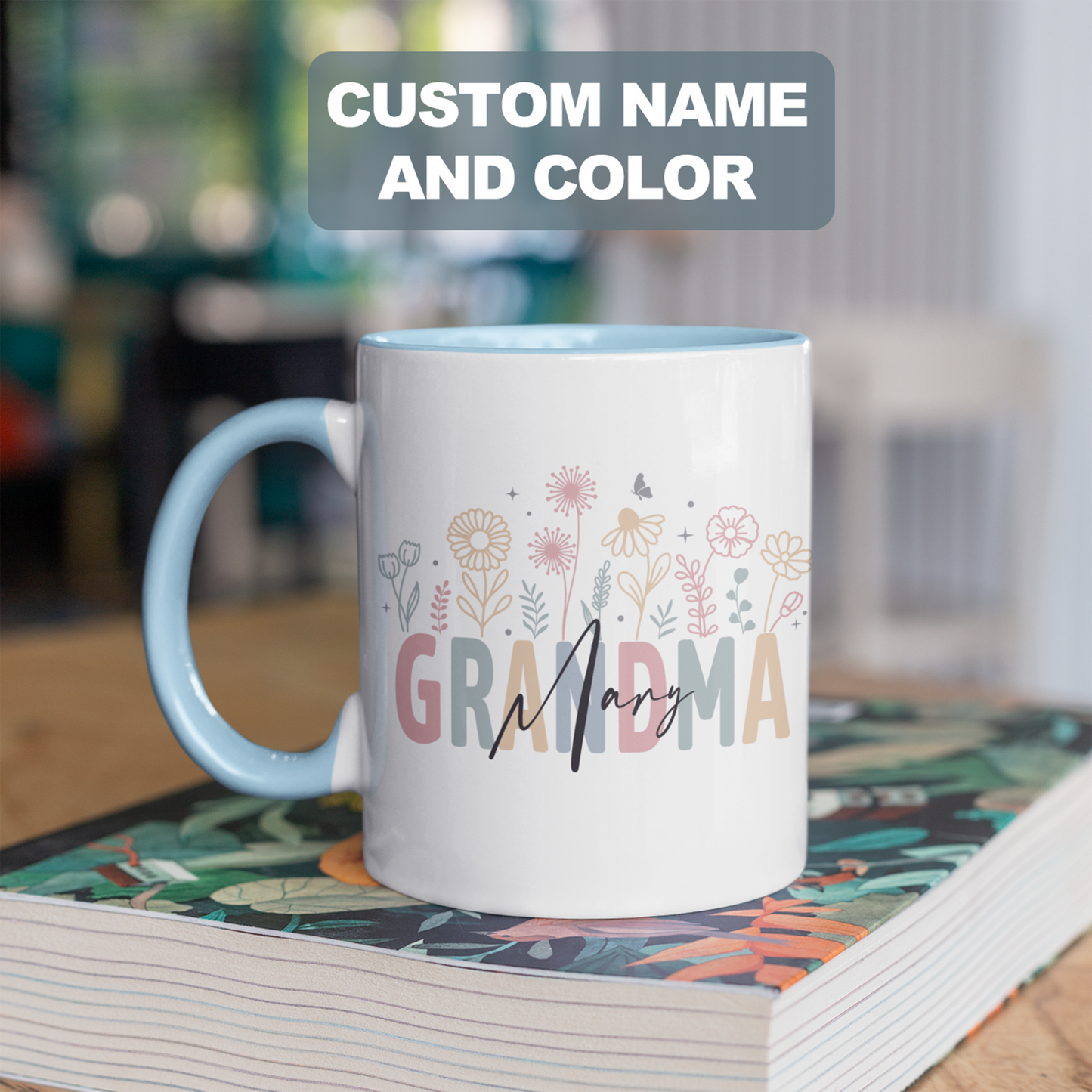 Personalized Grandma Mug