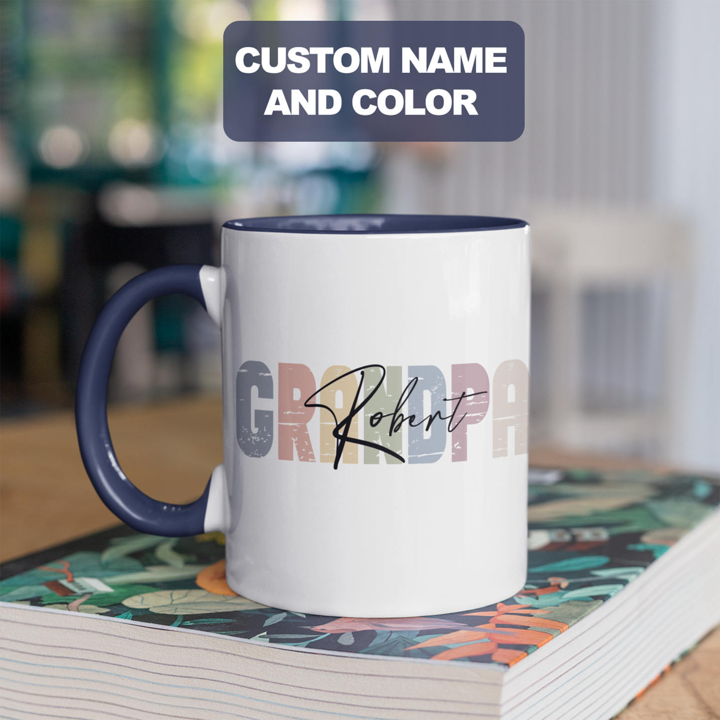 Personalized Grandpa Mug