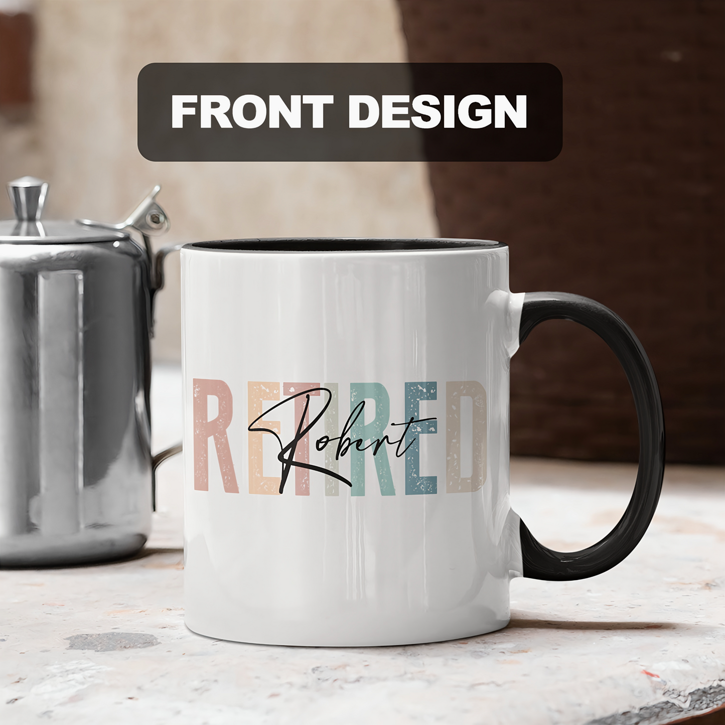 Personalized Retirement Mug