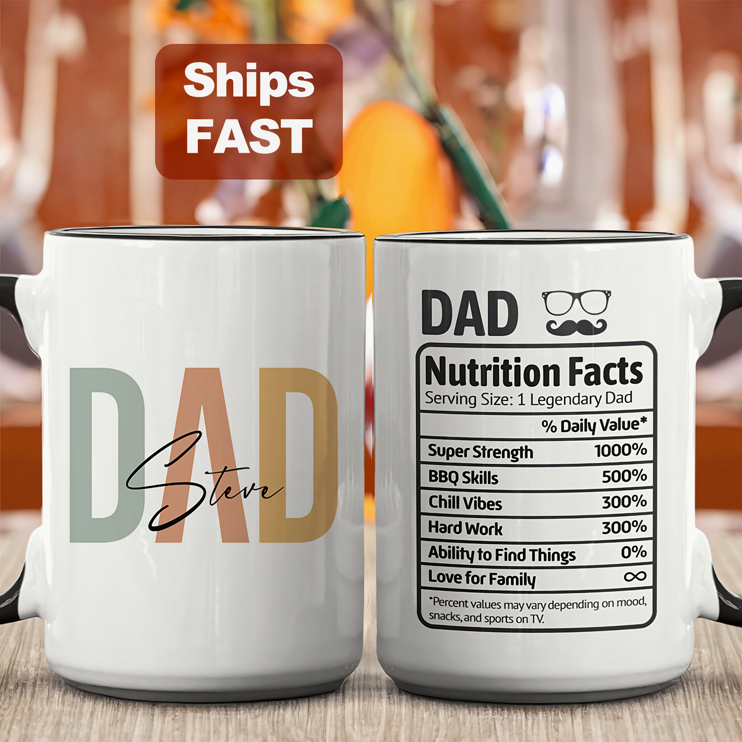 Custom Dad Mug