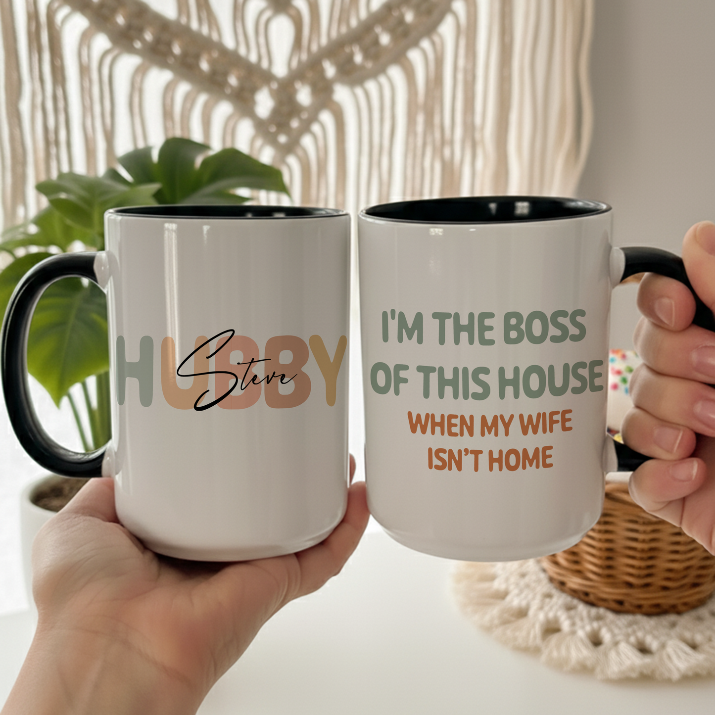 Personalized Funny Hubby Mug