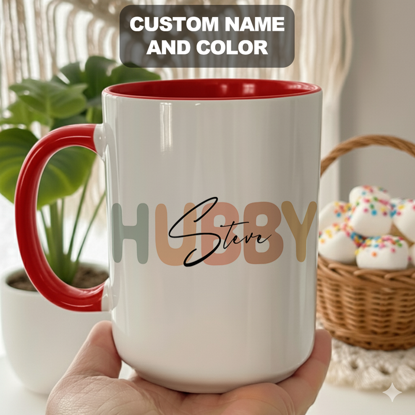 Personalized Funny Hubby Mug