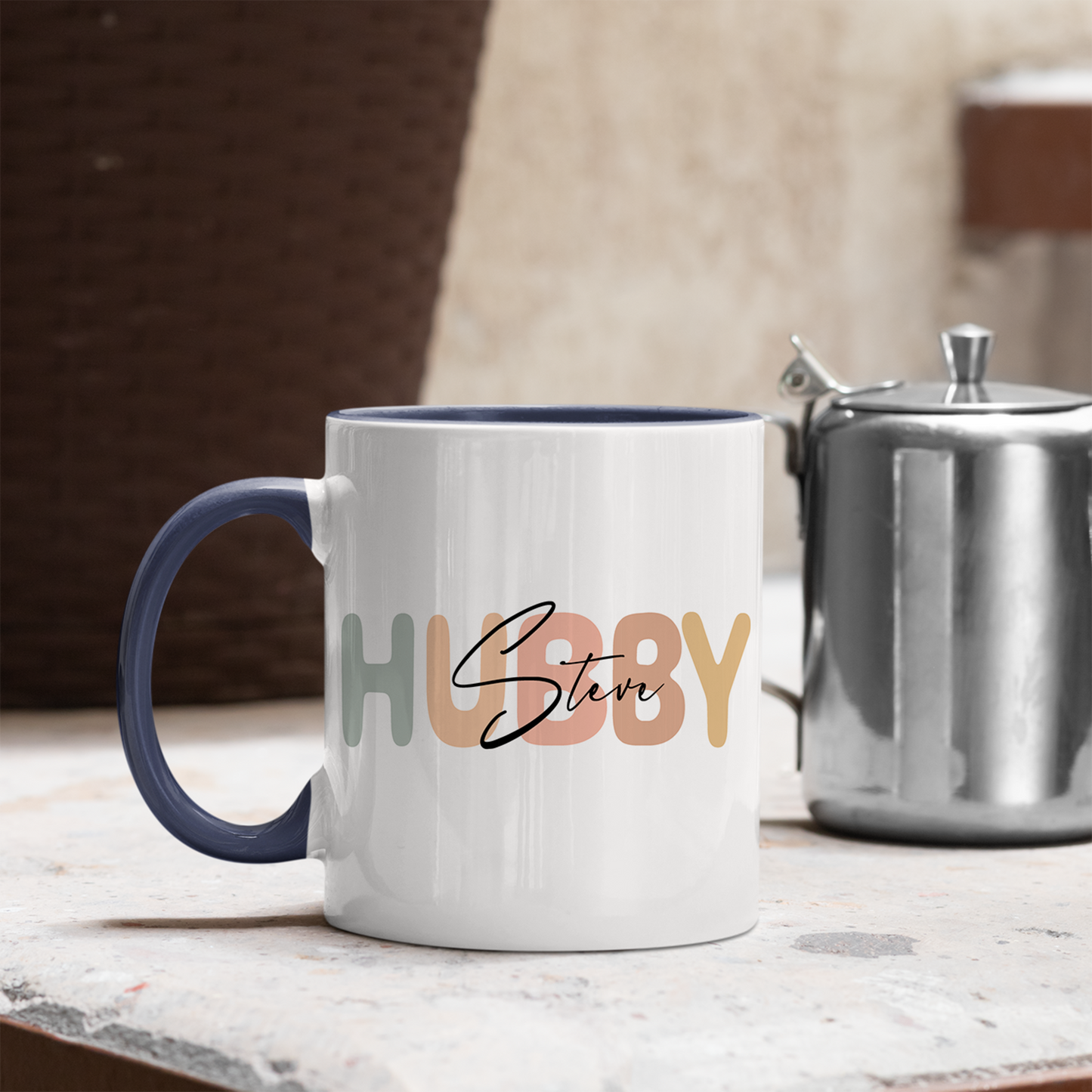Personalized Funny Hubby Mug