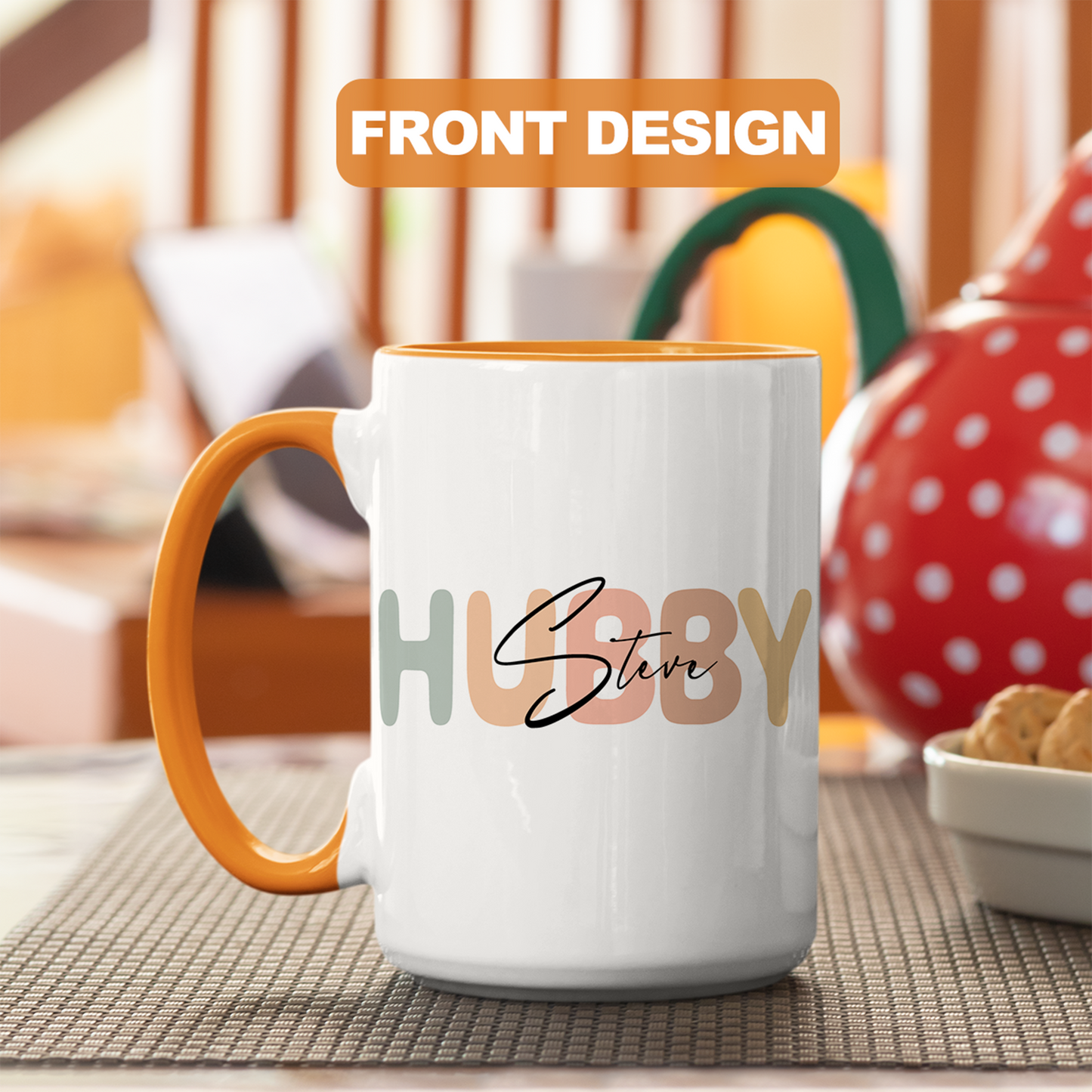 Personalized Funny Hubby Mug