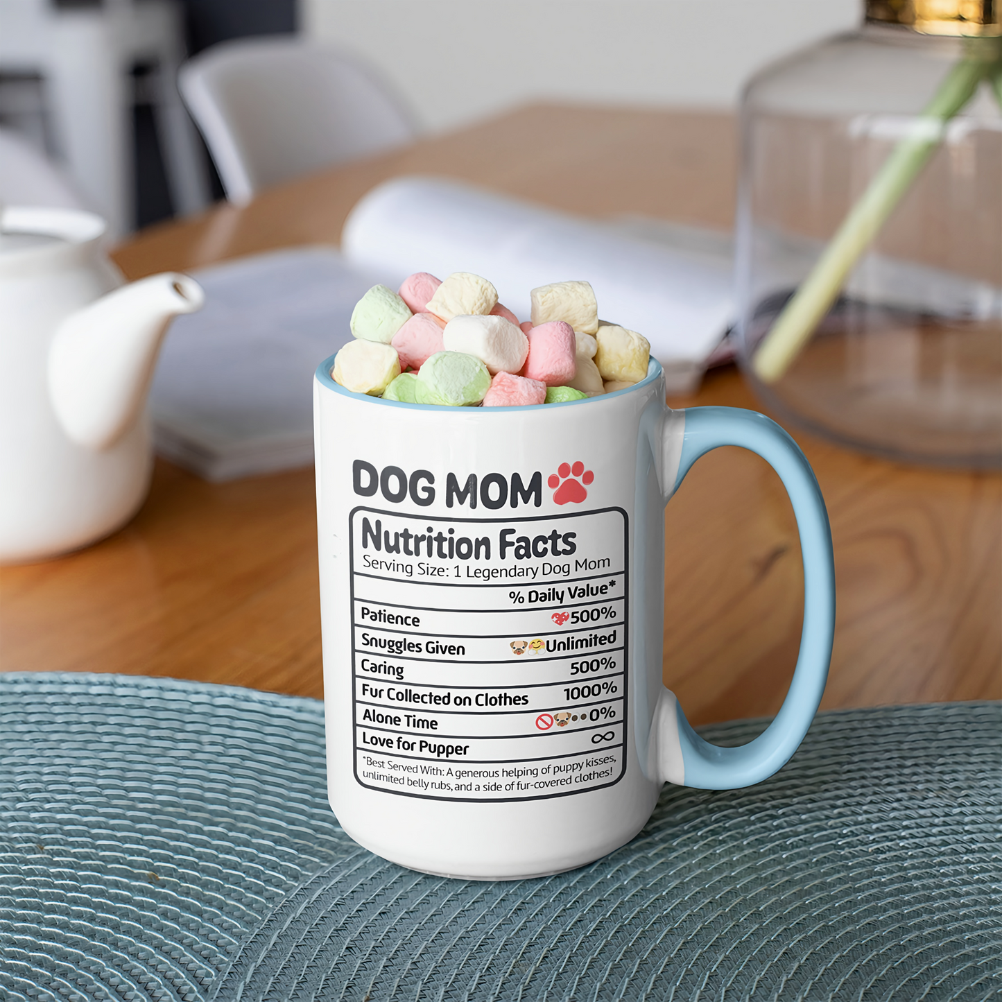 Personalized Dog Mom Mug