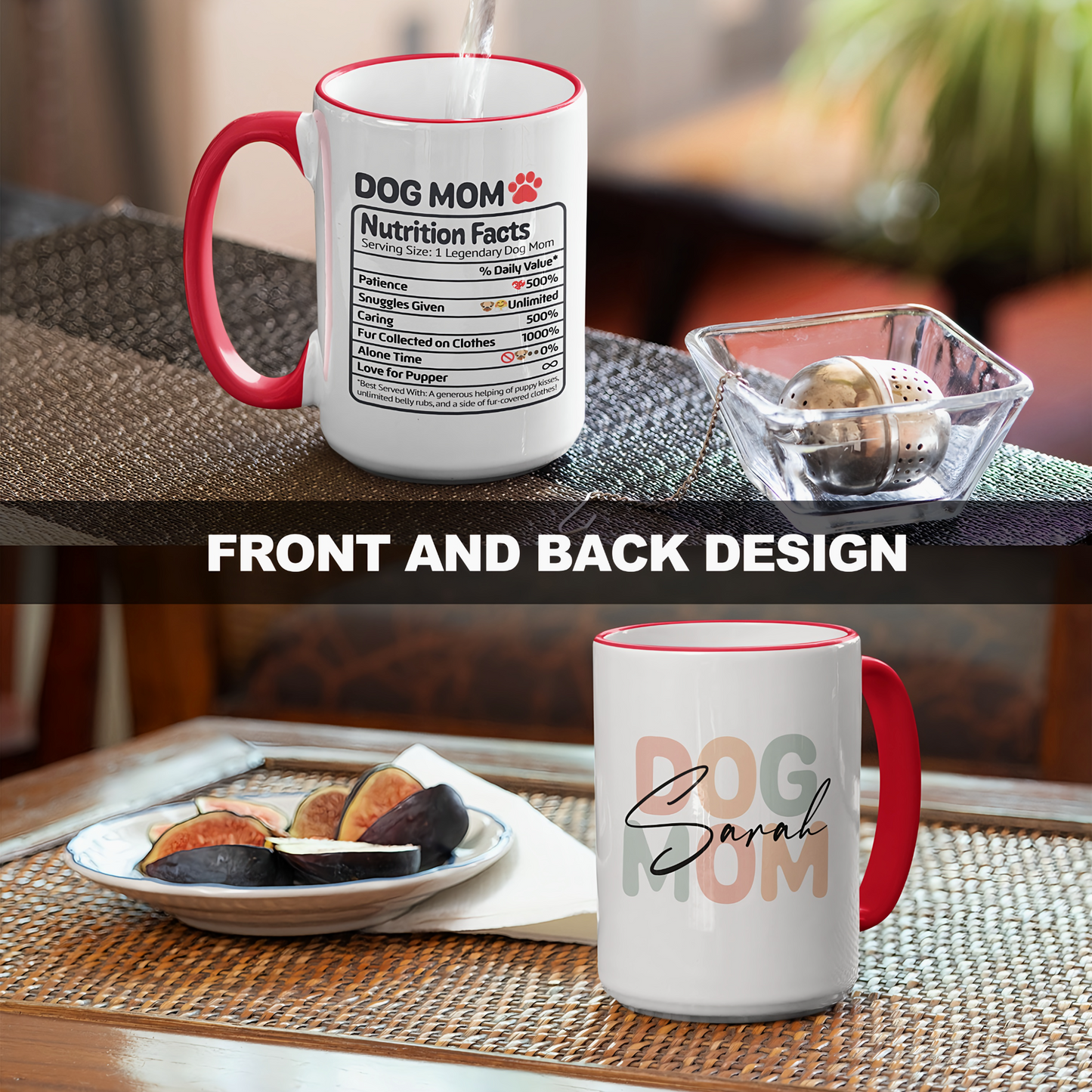 Personalized Dog Mom Mug