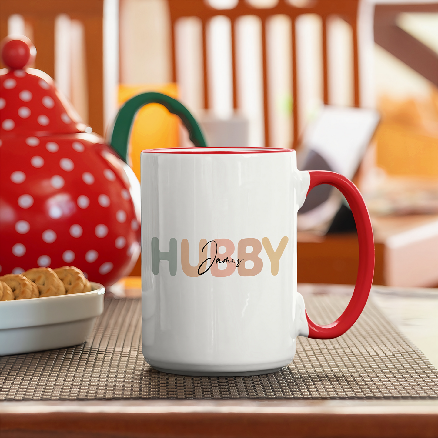 Personalized Husband Nutrition Facts Mug