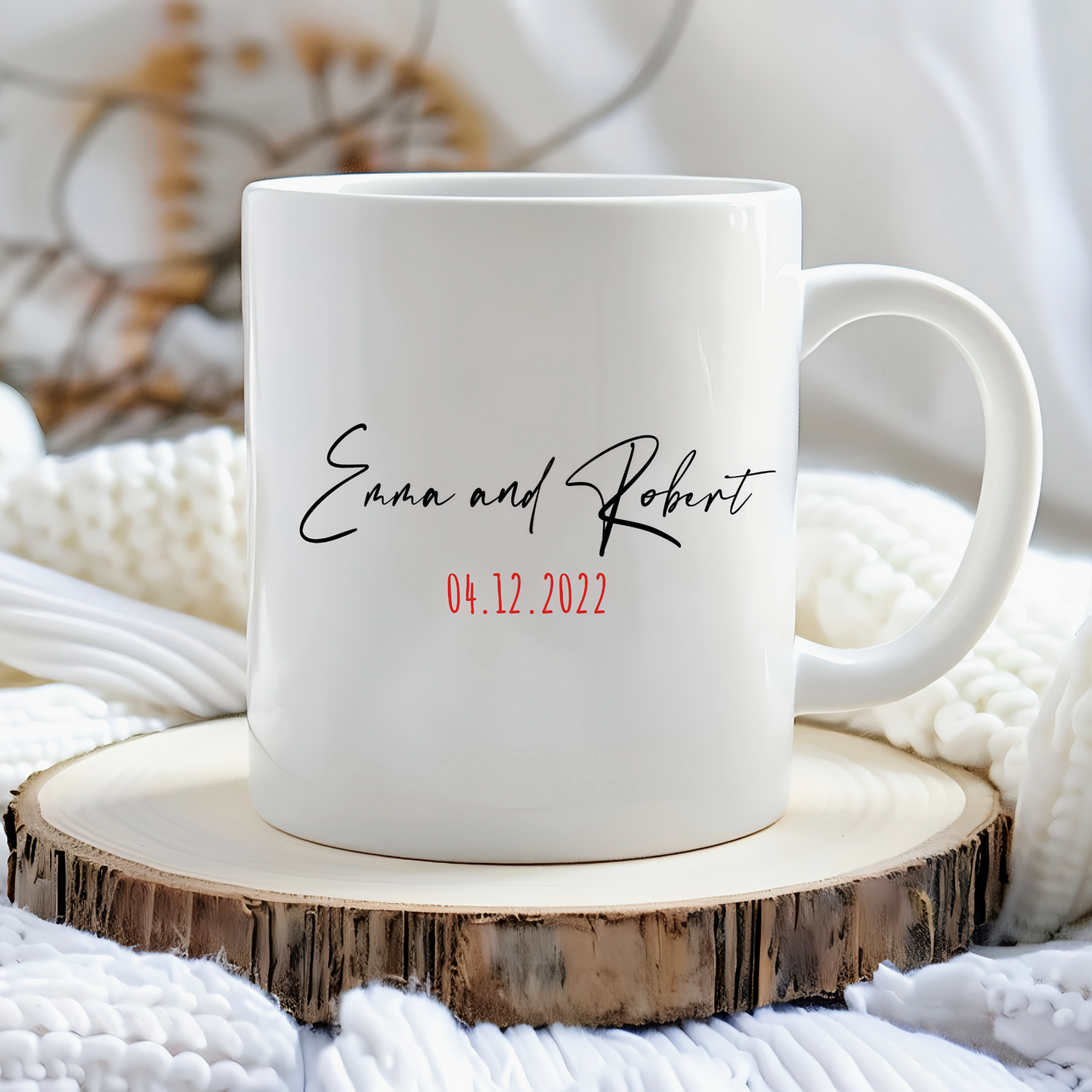 Personalized Mr Mrs Mug