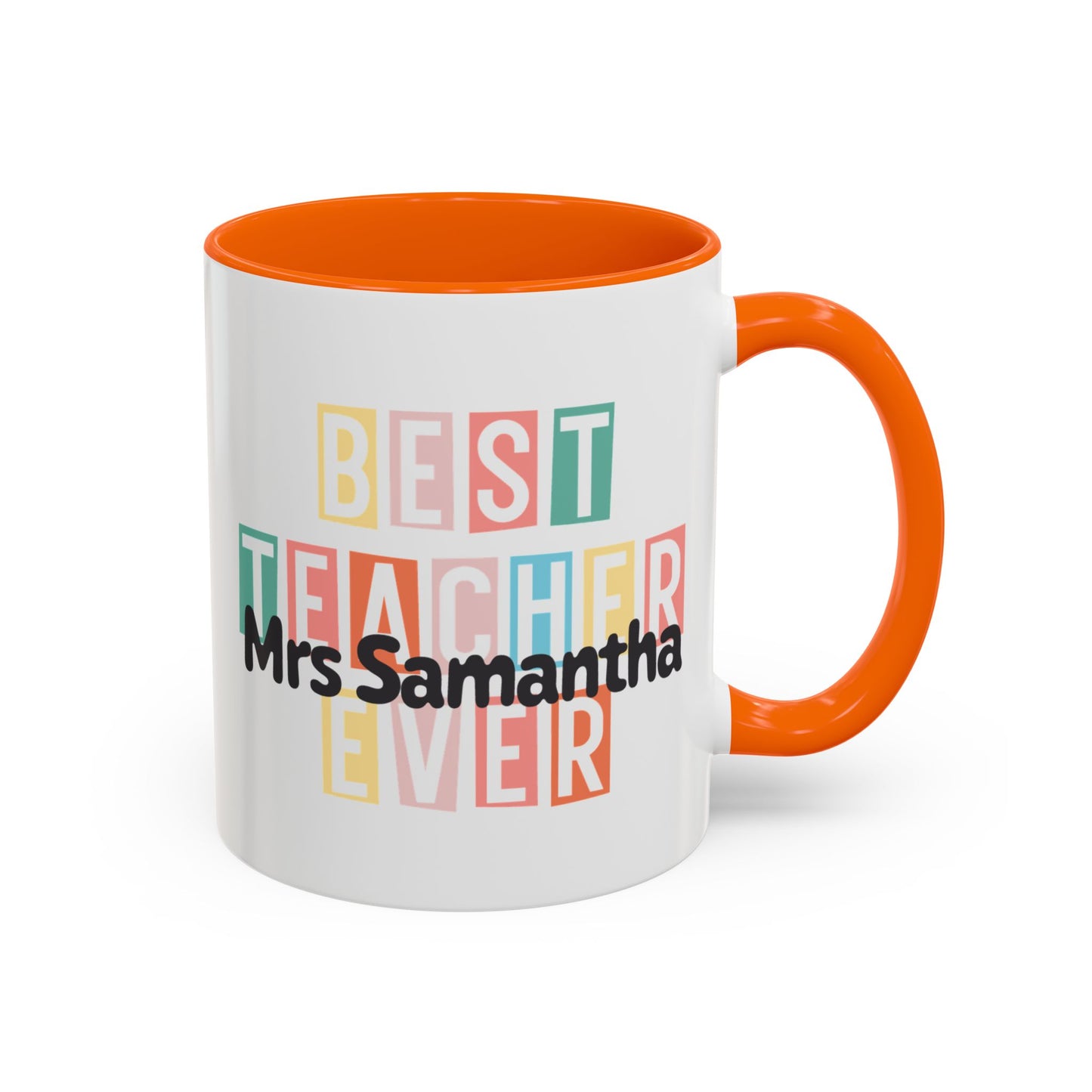 Personalized Best Teacher Ever Mug