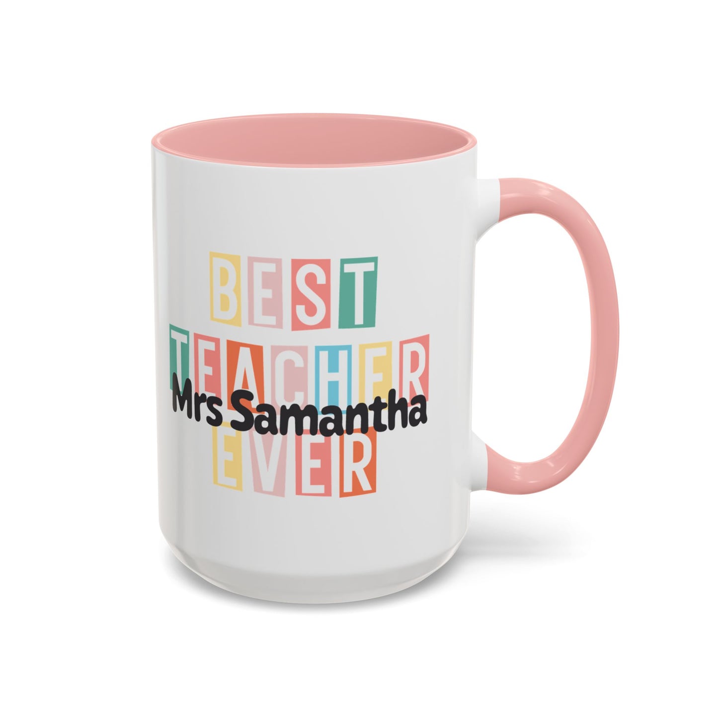 Personalized Best Teacher Ever Mug