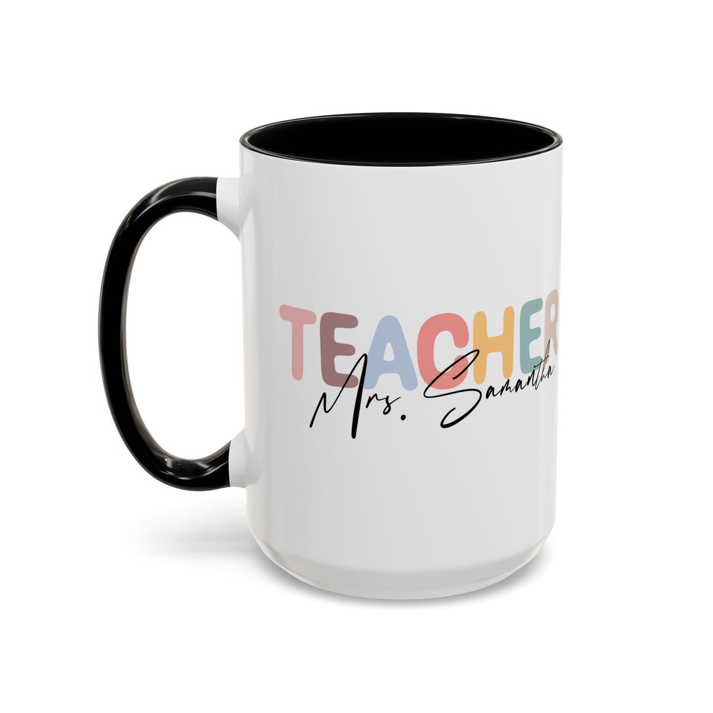 Personalized Teacher Nutrition Facts Mug