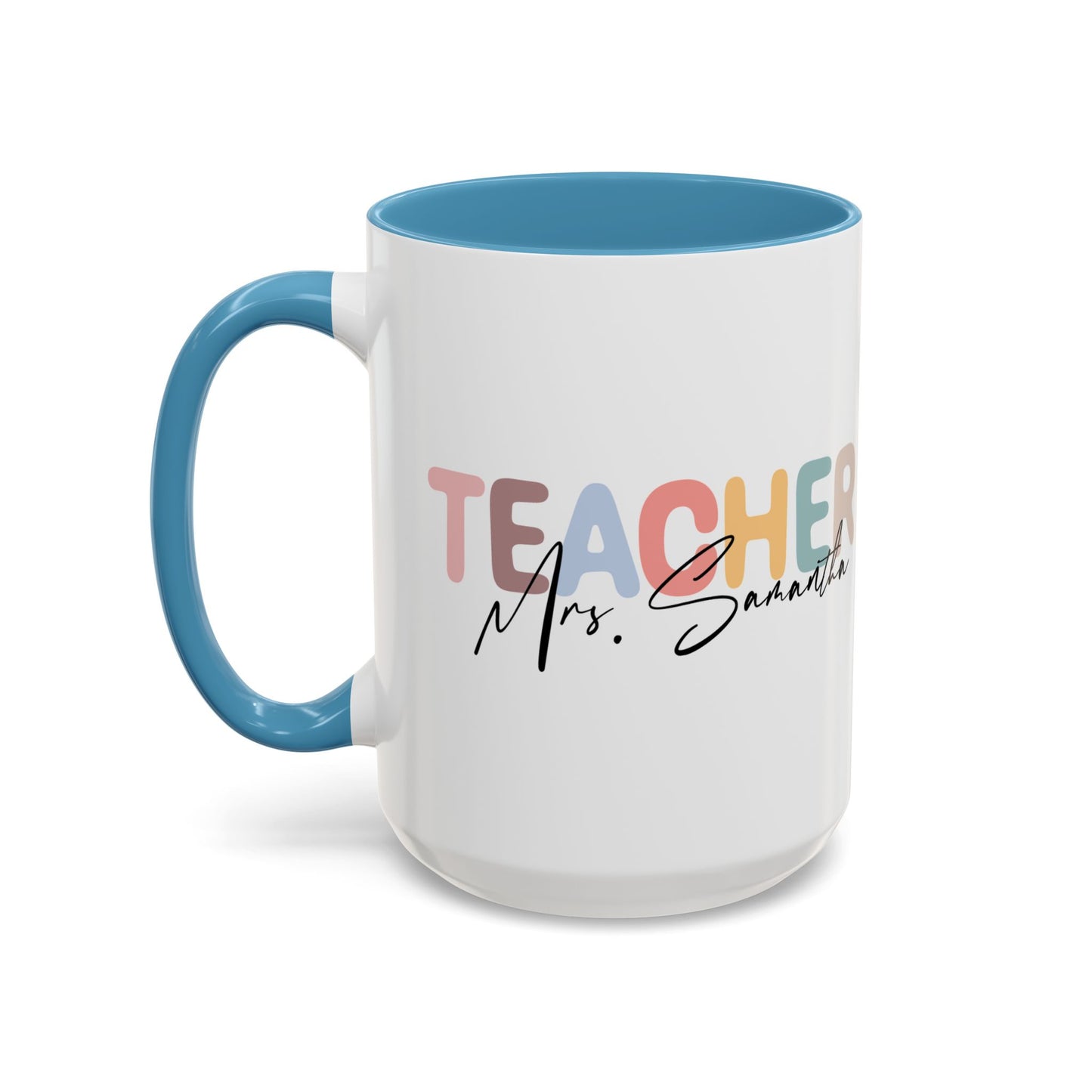 Personalized Teacher Nutrition Facts Mug