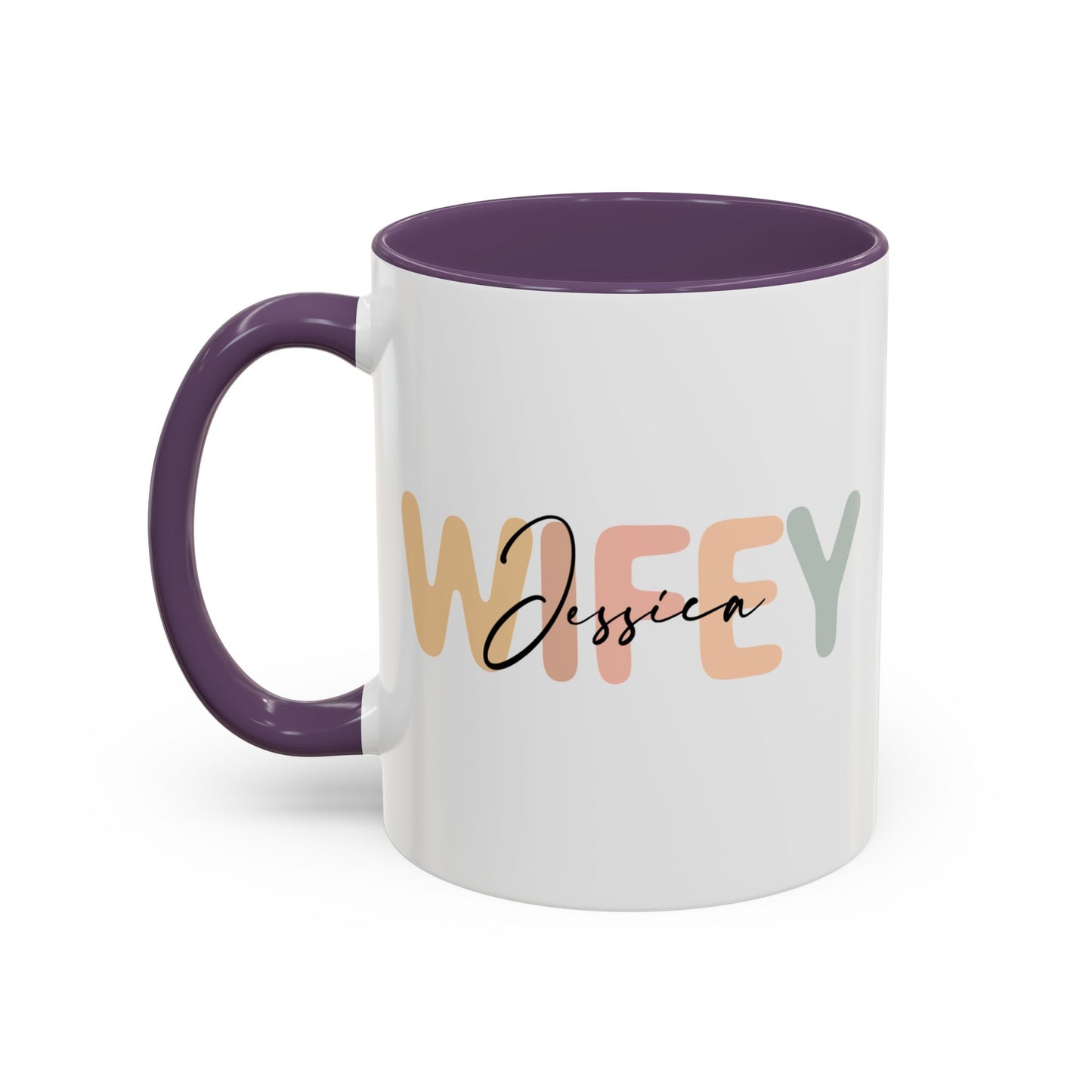 Custom Wifey Nutrition Facts Mug